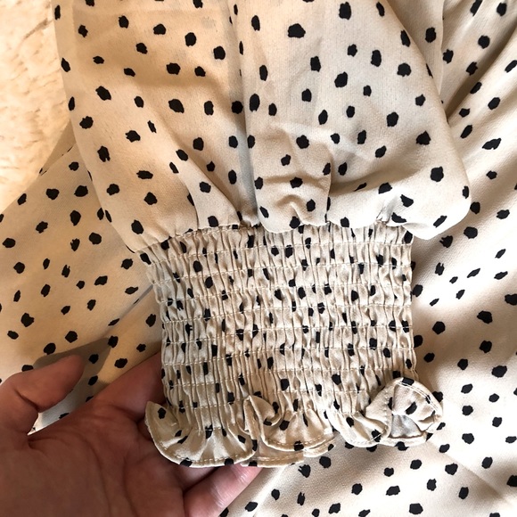 Darling Dress with Dalmatian Polka Dots - Picture 2 of 5